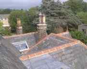 spire roof finial on slate roof thumb